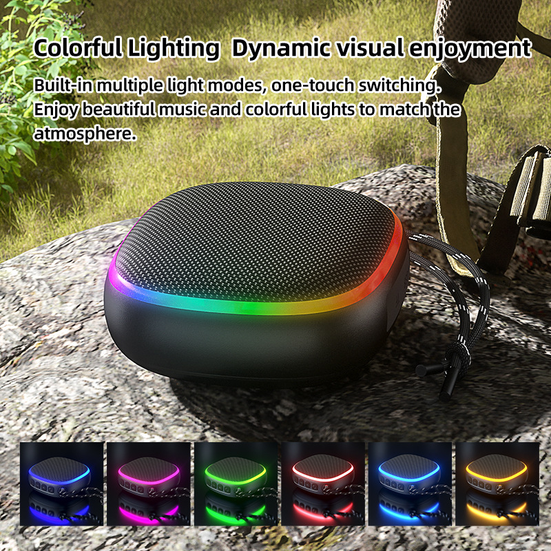 Nuevo altavoz Bluetooth doméstico transfronterizo inalámbrico mini mini pequeño sonido al aire libre subwoofer portátil de súper peso