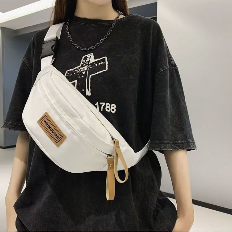 Sports Chest Bag for Women 2023 New Popular Shoulder Bag for Women Trendy Fashion Versatile Crossbody Bag Casual Large Capacity Waist Bag