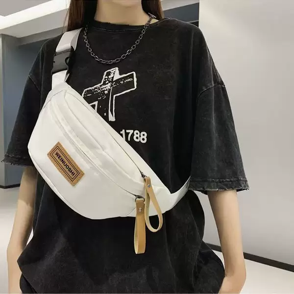 Sports Chest Bag for Women 2023 New Popular Shoulder Bag for Women Trendy Fashion Versatile Crossbody Bag Casual Large Capacity Waist Bag