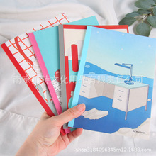 kokuyo�ձ���������װ����Illustrator����ֵ�廭ѧ���ʼǼ��±�