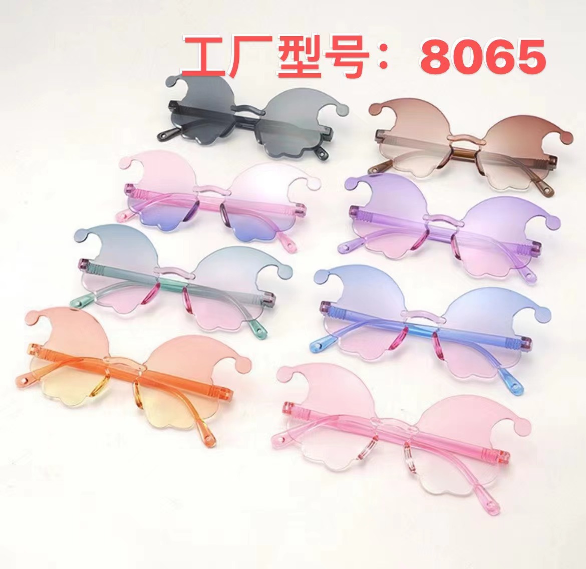 2026 gafas de sol para niños en un marco al por mayor una pieza de joyería de una variedad de combinación de gafas de sol para niños en stock