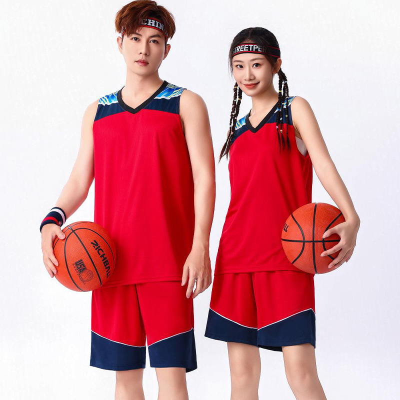 Basketball Uniform Suit for Adults and Kidsren, Printed Men's and Women's Game Team Training Uniforms, American League Village Ba Jersey