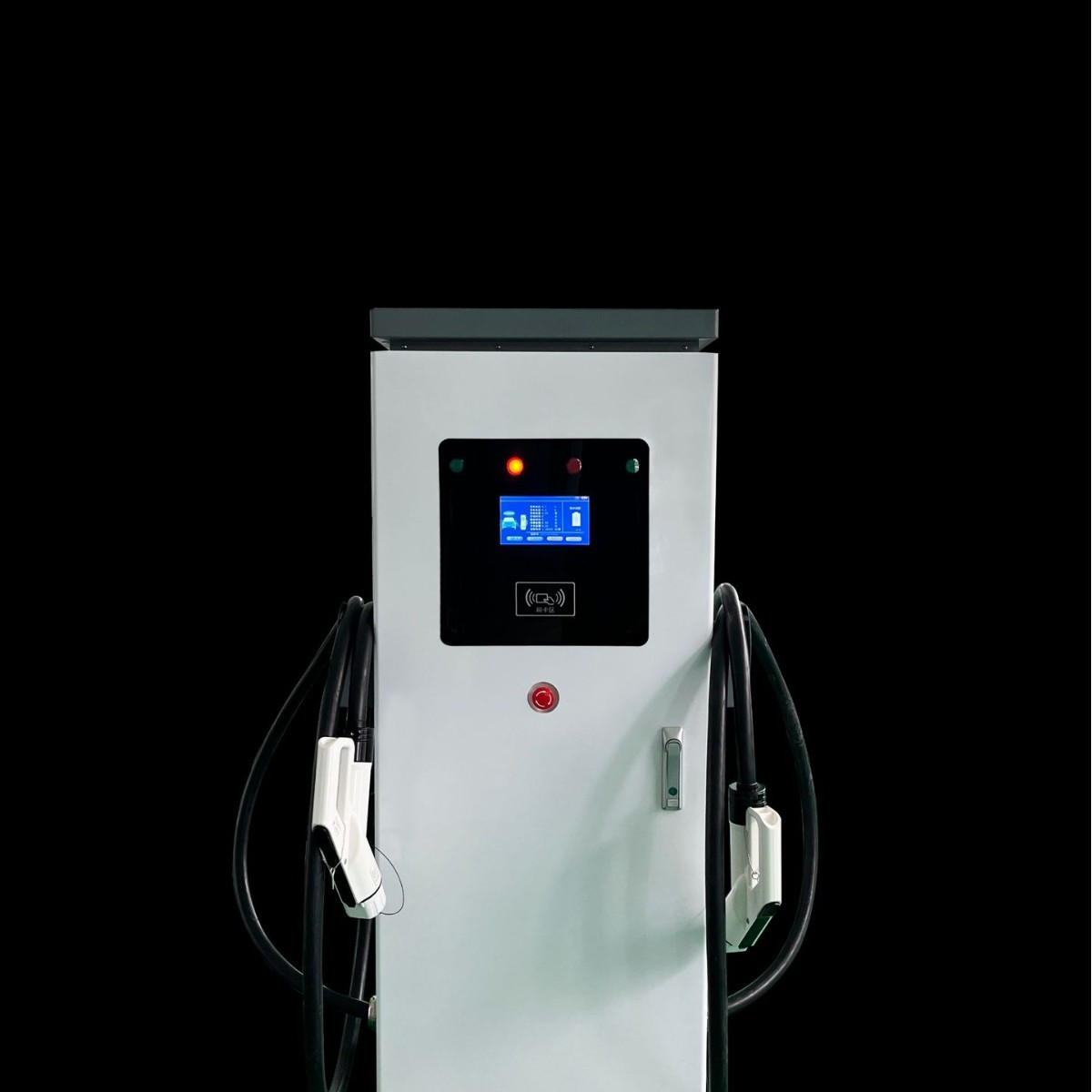 60KW双枪直流充电桩落地式双枪新能源汽车充电桩