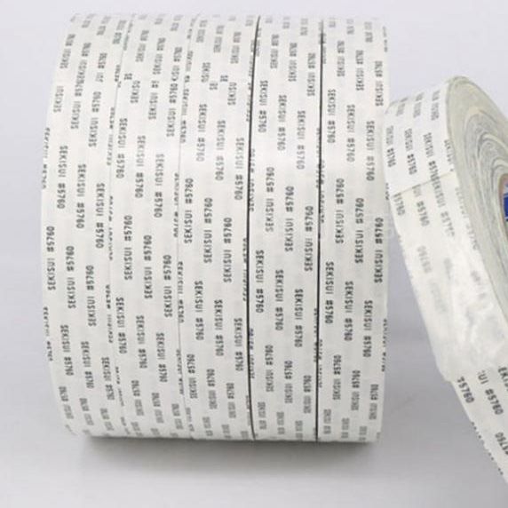 积水5760无纺布双面胶铭板标牌双面胶模切冲型 SEKISUI5760双面胶