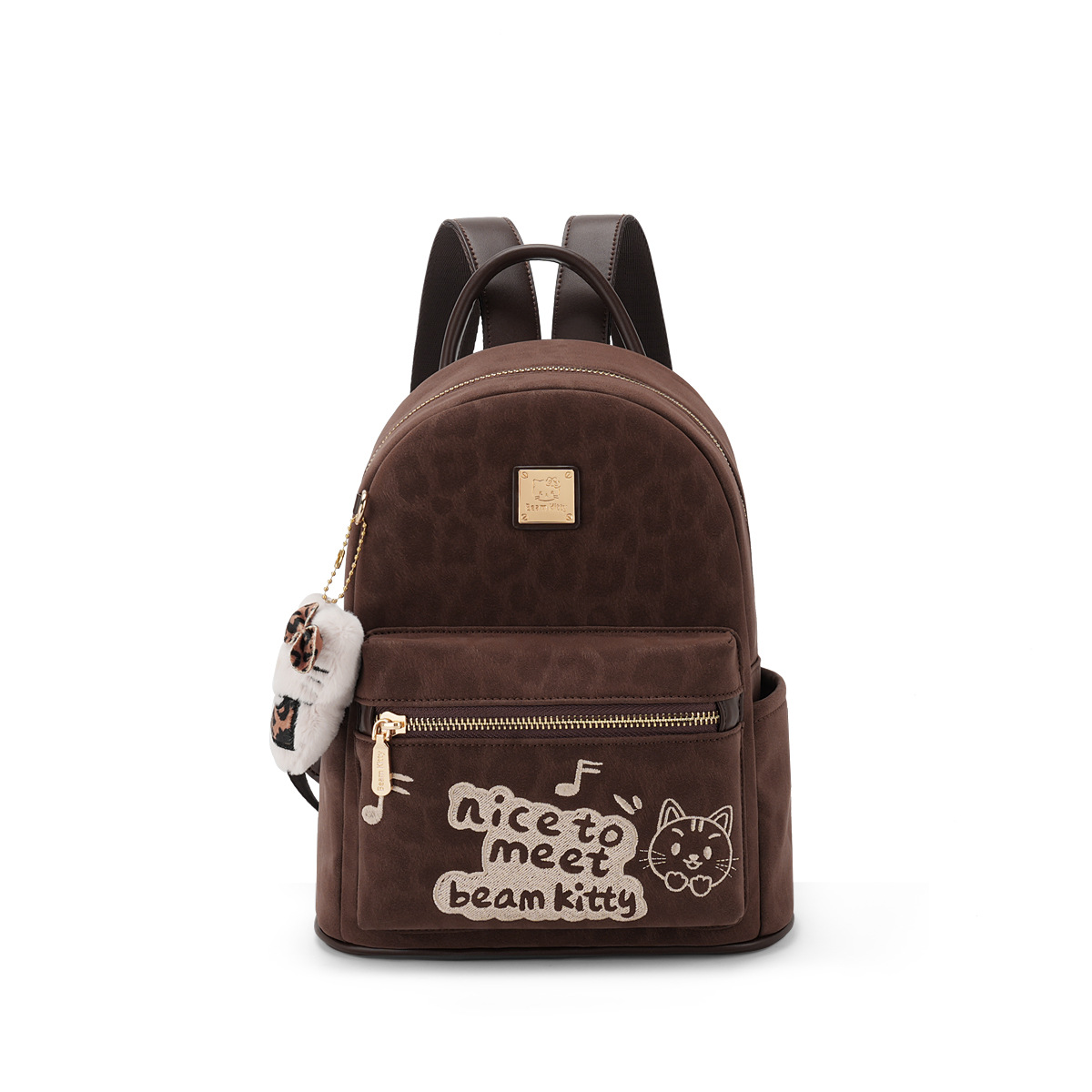 Kt0014 - estampado de leopardo - entrega de colgantes