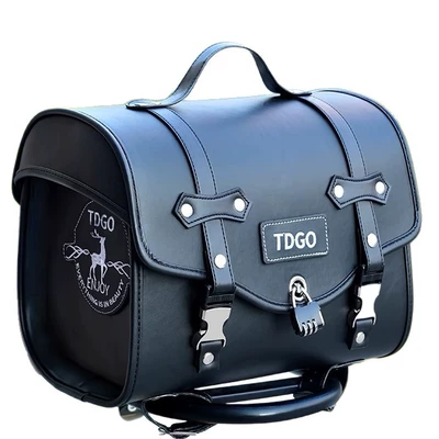 Electric car tail box | waterproof leather bag, rear seat