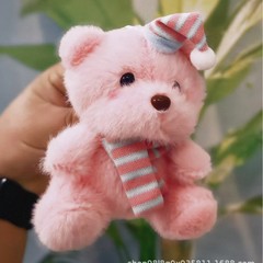 寝帽のクリスマス帽のマフラーのリナ熊のぬいぐるみのペンダントのアイデアのぬいぐるみのマフラーのパンダのかばんの小さい掛け飾り