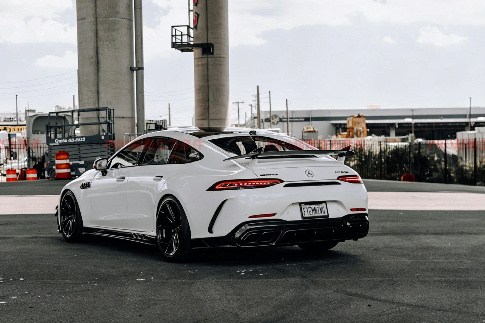 Tc Style Modified Body Kit for Mercedes Amg Gt50 Gt53 Gt63S Upgraded Shark Kit Dry Carbon