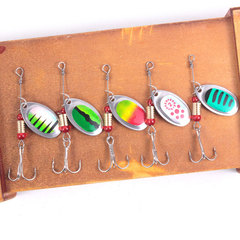 Fishing Tackle Wholesale 6cm 3g Lure Spinner Metal Flash Blade Artificial Bait Lure Spinner Iron Blade Lure Wholesale