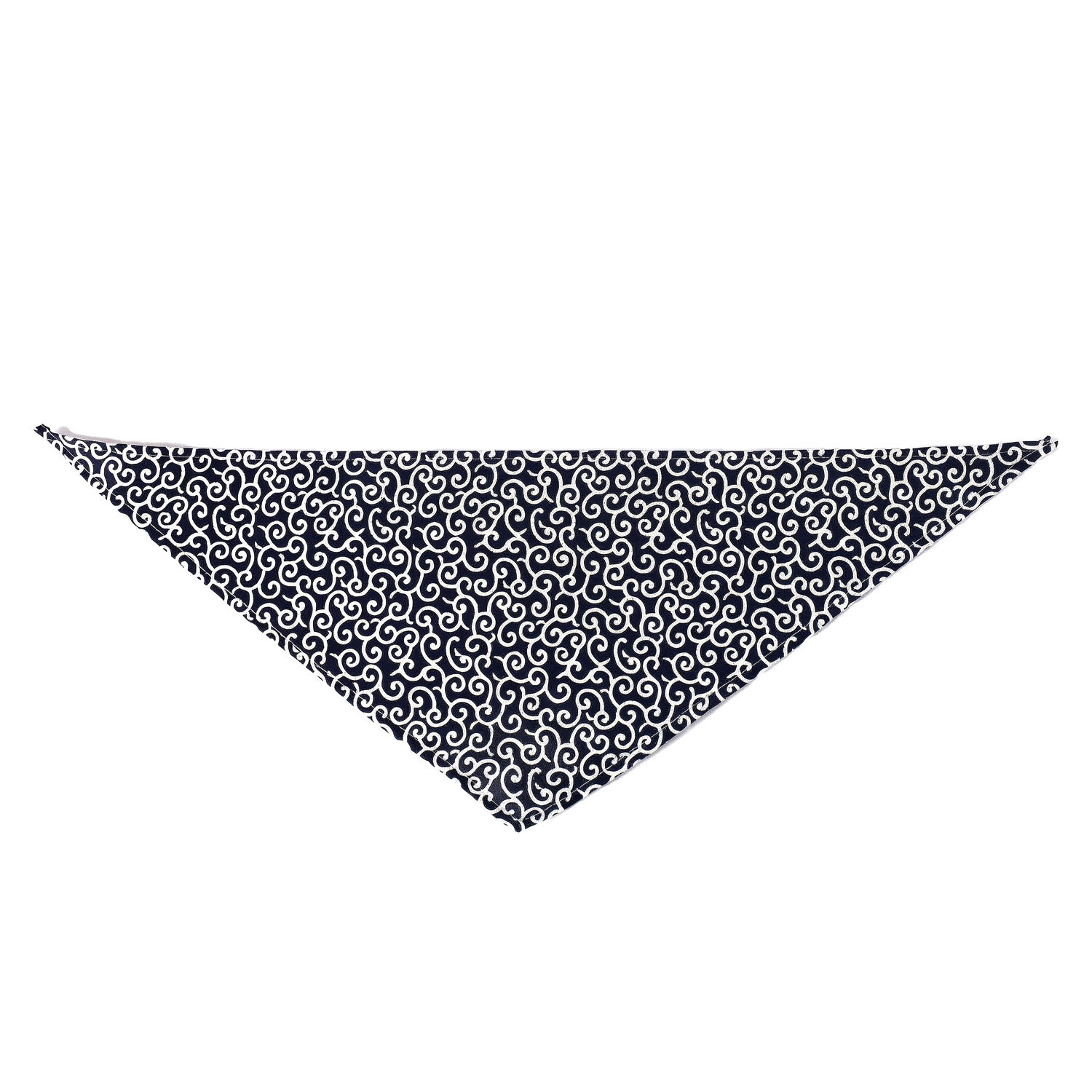 Comercio exterior toallas triangulares para mascotas, toallas de saliva para perros de madera, algodón puro, estampado de hierba japonés, dibujos animados, bibón