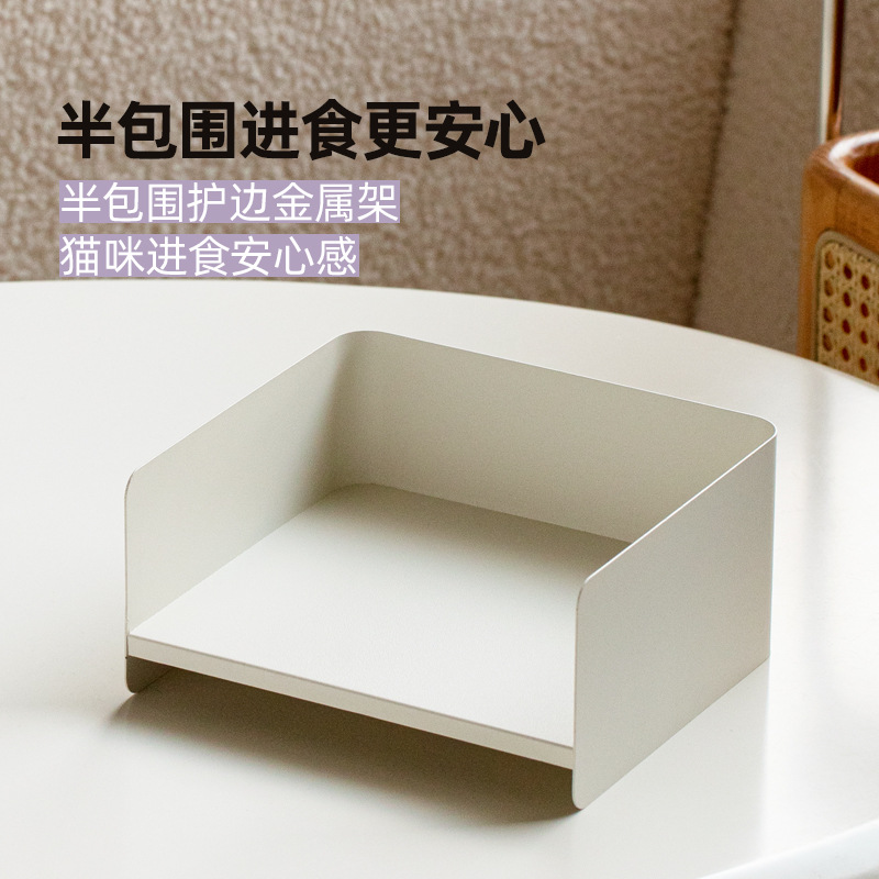 Metal de elevación de cerámica alta protección de pie cervical cuenco para perros cuenco para gatos cuenco para oídos cuenco para perros cuenco para mascotas cuenco para beber agua