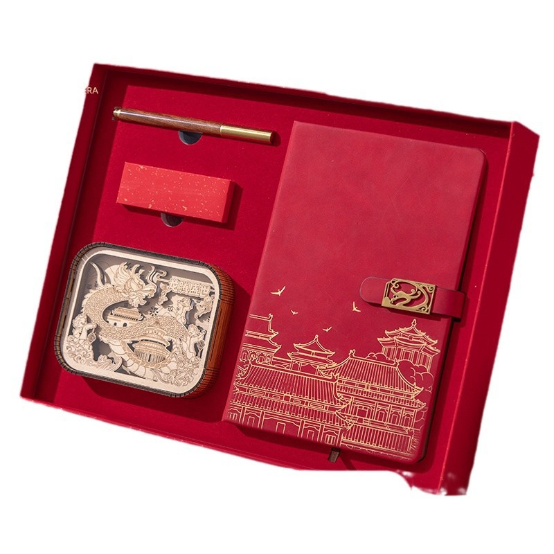 2025 reunión anual de Año Nuevo regalo de mano personalizado corporativo conjunto de regalos empresariales para clientes empleados combinación de luces nocturnas