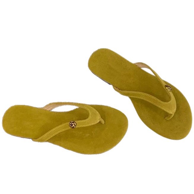 2026 verano nuevo estilo coreano zapatillas de tela fría zapatillas cómodas de suela suave zapatillas de mujer zapatillas de tela plana