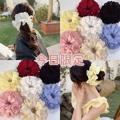 高級版は4層の甘いレースのヘアゴムを使用しており、優しい気質と大きなレースのヘアゴムと妖精の頭の花が特徴です。