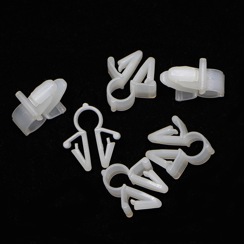 Large quantity discount Bolt type round clip OCC-5/6/8 nylon buckle Line 5-8 black and white spot