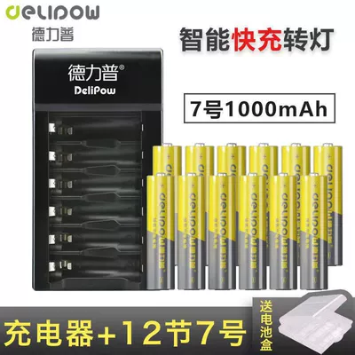 Hibrid akkumulyator batareyaları: Ni-MH charging set 1500 - 6-slot-turn-lamp-fast-charging-no7-1000mah-section-12