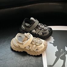 男童框子凉鞋春夏季新款男孩学生镂空透气运动鞋男宝宝洋气老爹鞋