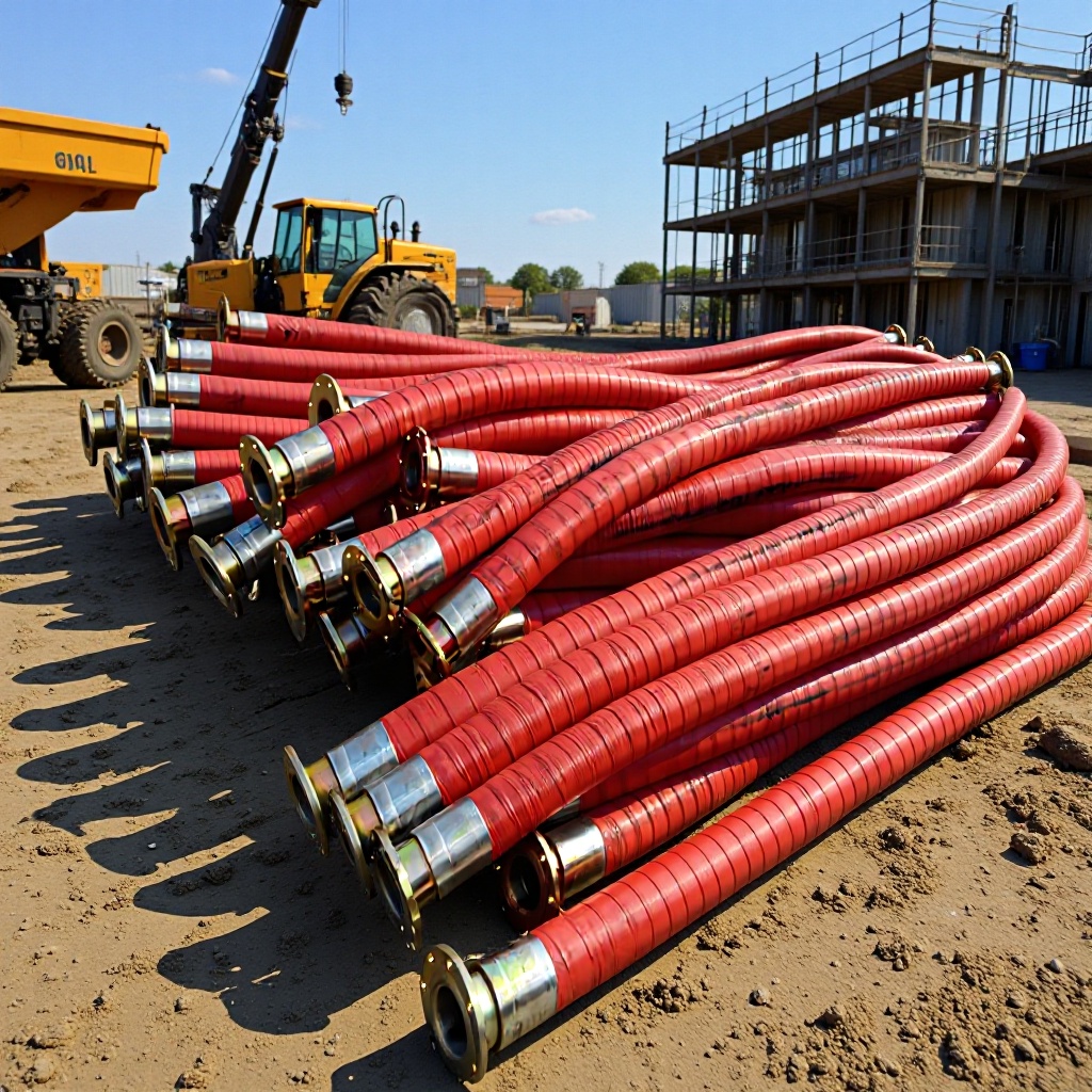 厂家供应三元乙丙橡胶管  大口径钢丝增强吸排水胶管 品质保证