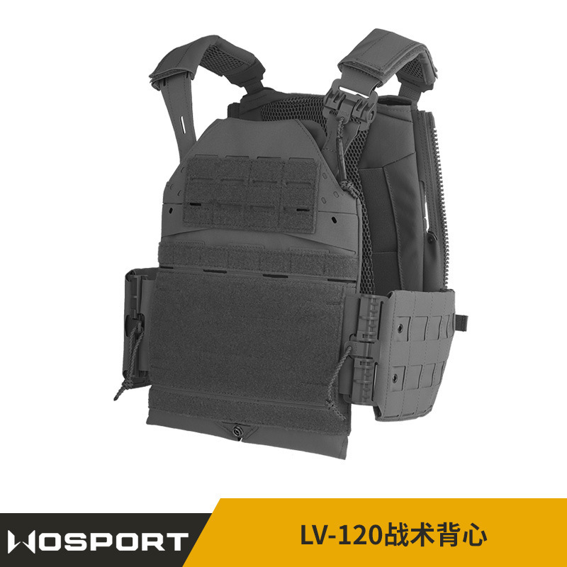 Wosport Lv-120 Tactical Vest, Quick-Release Design, Adjustable Waistband, Tactical Protective Film and Television Props Wosport Lv-120 Tactical Vest, Quick-Release Design, Adjustable Waistband, Tactical Protective Film and Television Props