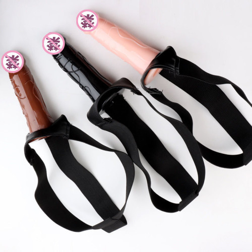 Leather pants dildo, dildo for men and women, female masturbation adult sex product, straight hair