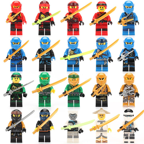 Compatible LEGO Minifigures Avengers Minifigure Alliance Phantom Brick Ninja Minifigure Children's Educational Toy