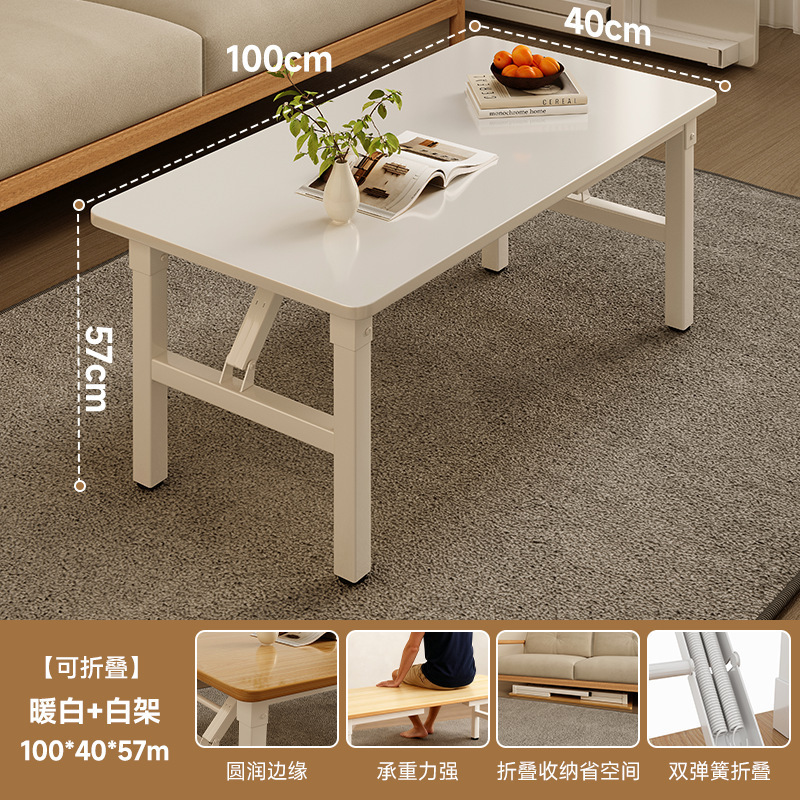 mesas de cabezal de cama escritorio de computadora doméstico dormitorio escritorio rectangular escritorio simple escritorio de oficina alquiler pequeña mesa plegable