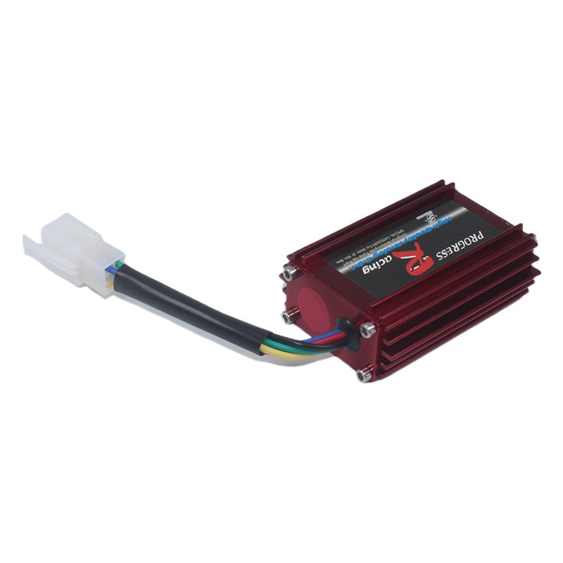 Encendedor modificado para motocicleta XSAN RACING CDI DIO50, accesorios para motocicleta de carcasa roja