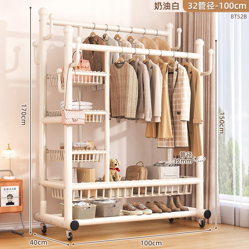 BT52B-32 튜브-직선 다리 이중 극 100 우유 흰색 측면 그물
