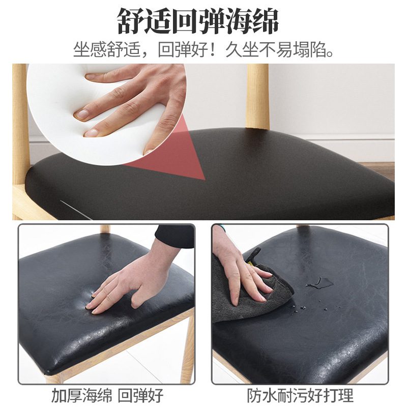 Silla de computadora cómoda silla de oficina en el hogar silla de respaldo silla de mesa de comedor silla de dormitorio de estudiantes asiento de conferencia de estudio