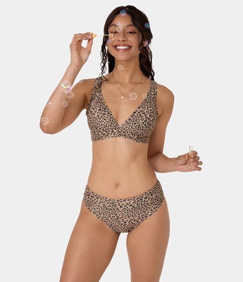 2022 Cross border Fission Swimsuit Leopard Bikini Paige Europe and America Foreign trade Swimwear sexy Amazon wholesale