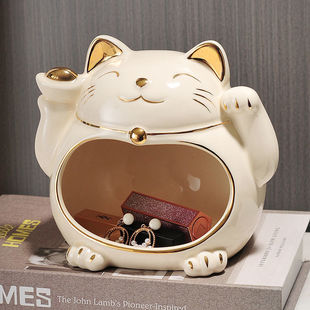 Home living room light luxury with porch lucky cat ornaments into the favorable rate of decoration door super