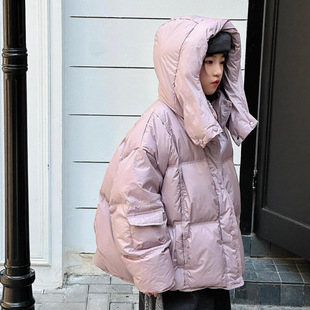 Girls' down Jacket 2025 Winter Children's Clothing New Thickened White Duck down Puffer Jacket Wholesale