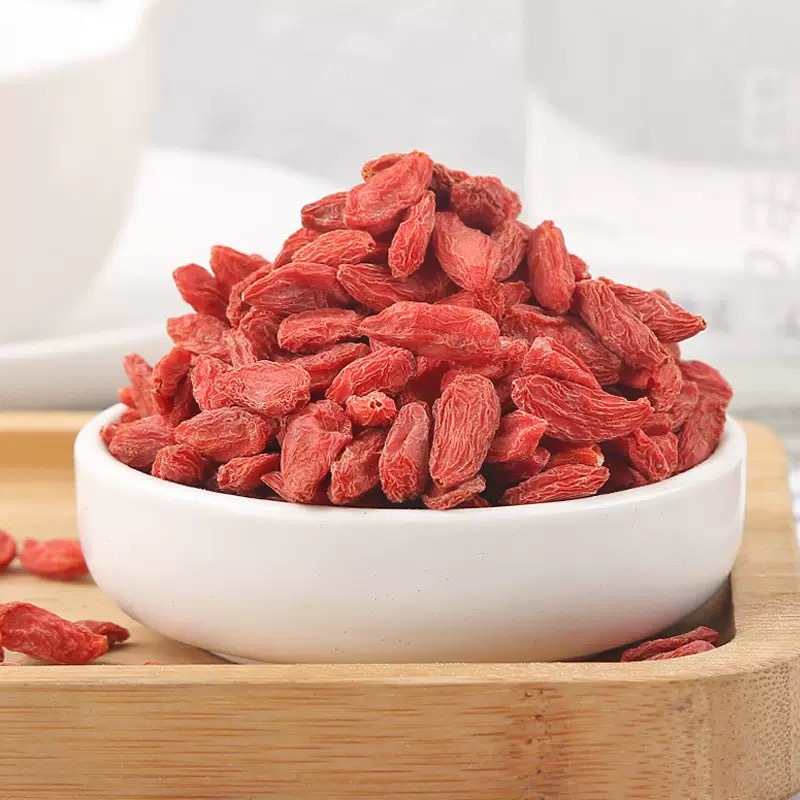 Ningxia Red Goji Berries Gouqizi 500g Dried Lycium Barbarum Fruit for Tea Soup and Daily Wellness key features