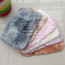 厚丝卧室茶几家用进门脚垫进门客厅纯色长毛地毯现代简约毛地毯