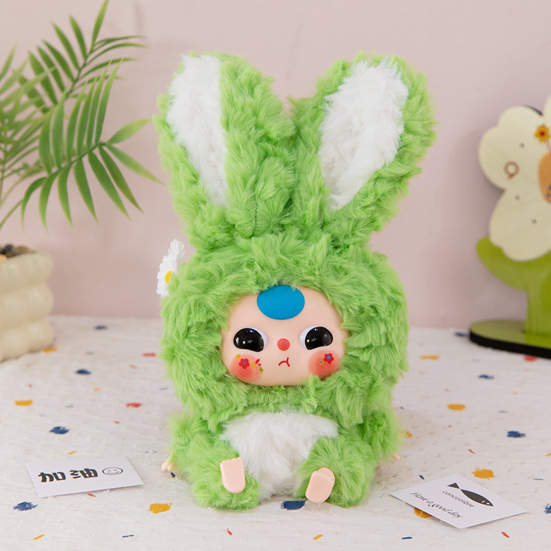 BabyThree ドーパミンバニーぬいぐるみビニール人形 3 歳シリーズ人形人形外国貿易卸売|undefined