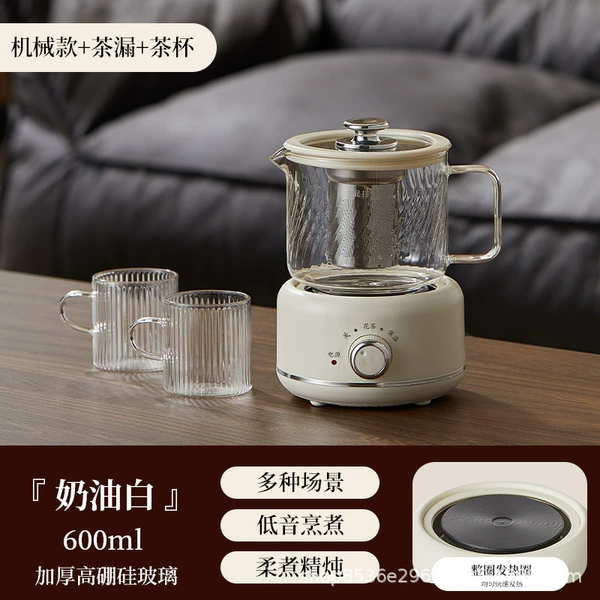[600ML机械款+茶漏+2杯子]