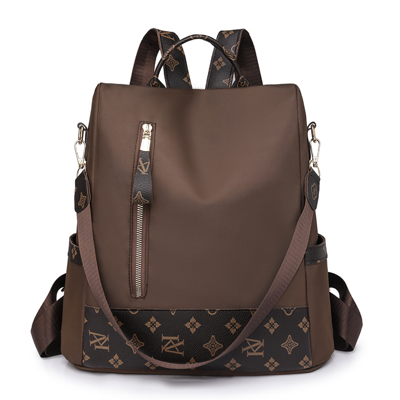 Transfronterizo al por mayor 2024 verano nuevo estilo coreano damas mochila antirrobo moda salvaje mochila de viaje de gran capacidad