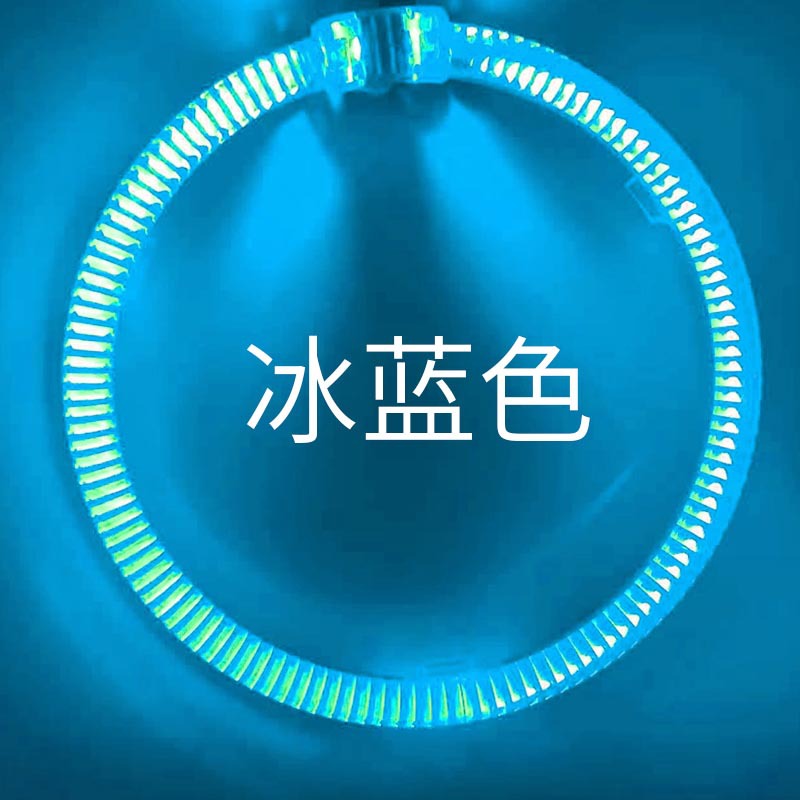 Alto brillo LED guía de luz Ángel ojo 3,0 pulgadas 2,5 lente del coche Lámpara decorativa diablo ojo LED Ángel ojo apertura