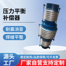 压力平衡补偿器旁通式BZPP型直管内外压平衡膨胀节直管蒸汽压力厂