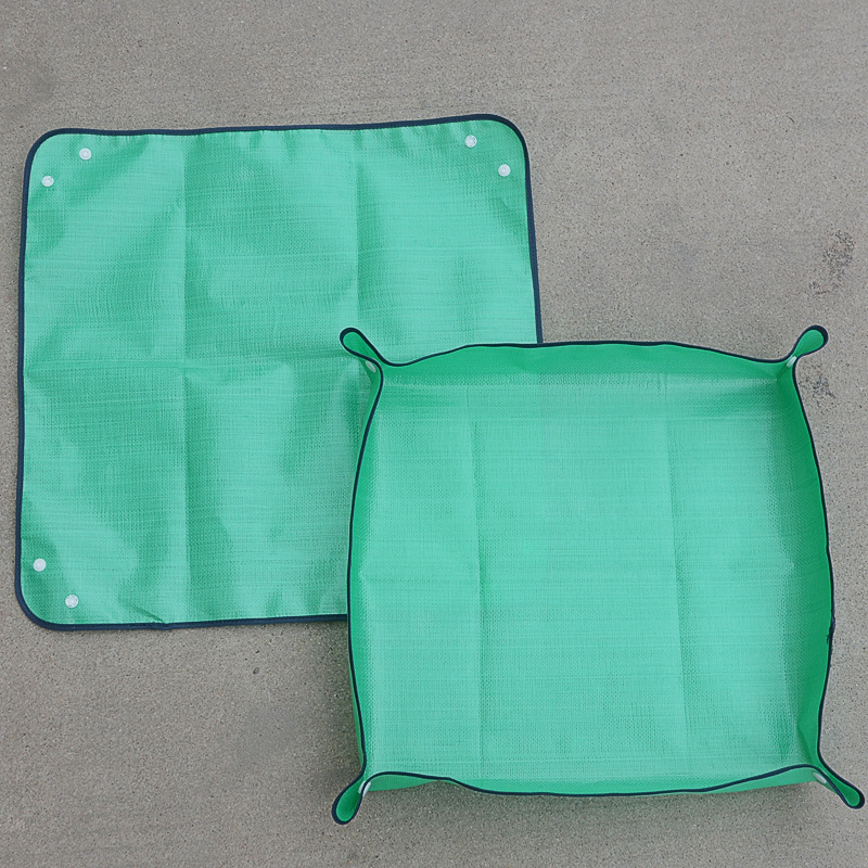 Pe coated green (thin version) [plastic buckle]