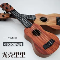 Заводская прямая имитация укулеле, детская имитационная гитара, может играть на образовательных инструментах Просвещения, музыкальные игрушки