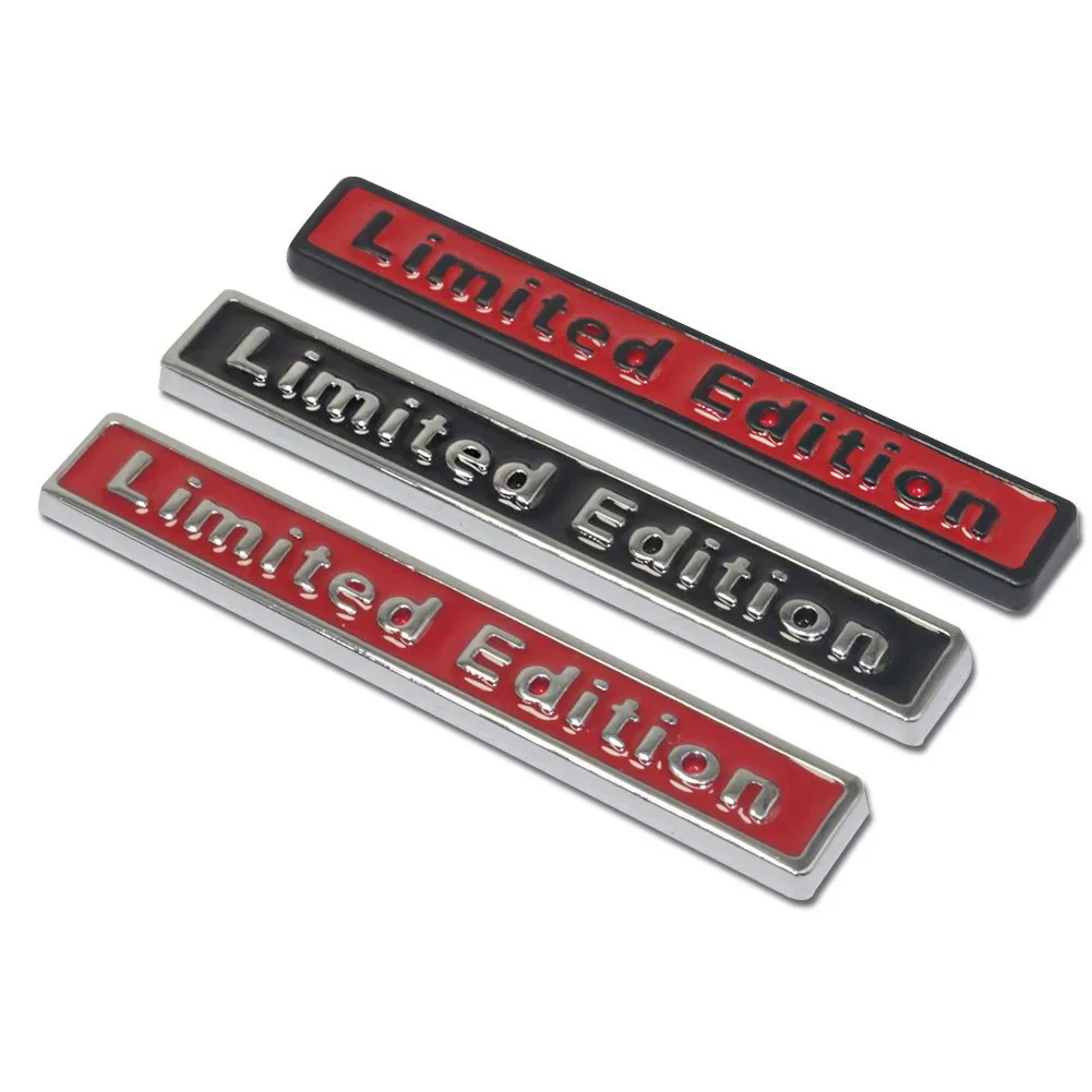 Трансграничная ограниченная серия Limited edition металлический автомобильный логотип A4L A6L Q5 модифицированная задняя наклейка