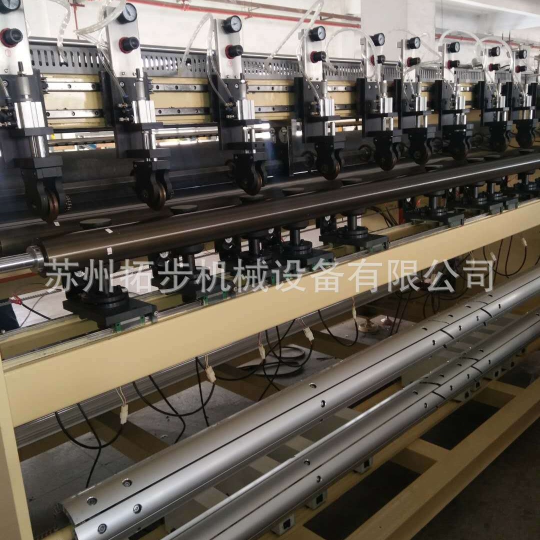 供应窗帘布料热切分条机 定位布直条开边机化纤布料割毛边切布机