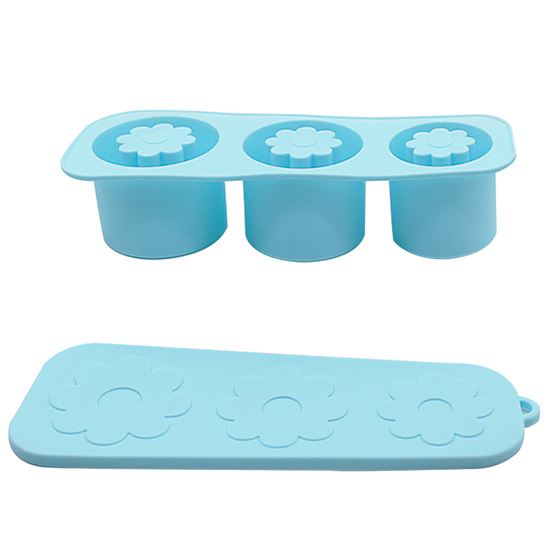 Ventas transfronterizas calientes Stanley Hielo Flor encantadora fácil de desmoldear molde de hielo de grado alimenticio Hielo de silicona Hielo