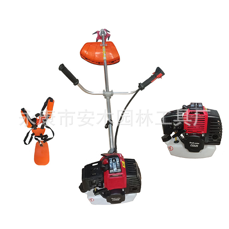 单肩侧挂 优质52CC 二冲程多功能割草机  2-Stroke Brush Cutter