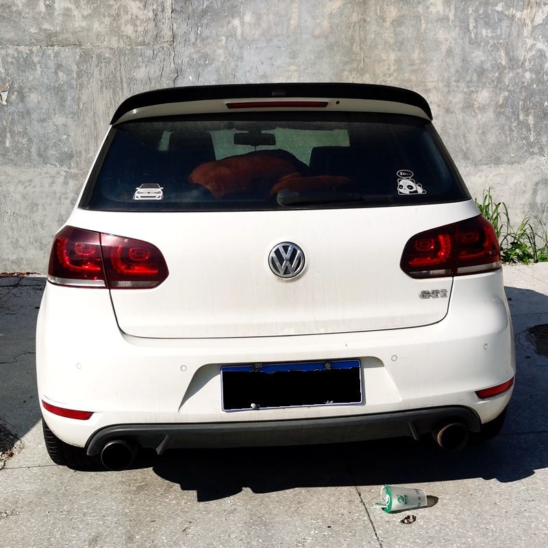 Suitable for 2009-2013 Golf 6 Gti R20 Revozport Modified Rear Wing Oris Style