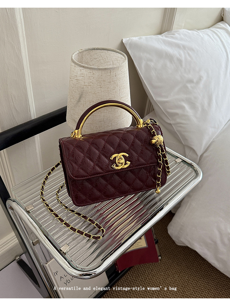 Xiaofangfeng bolso de mujer bordado de diamante bolso de hombro pequeño bolso de lujo ligero bolso de cadena bolso de mano
