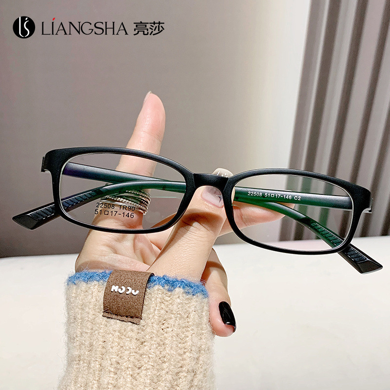 Retro light myopia glasses women can be equipped with high number of small box Japanese Korean fashion glasses frame men's small face comfortable frame