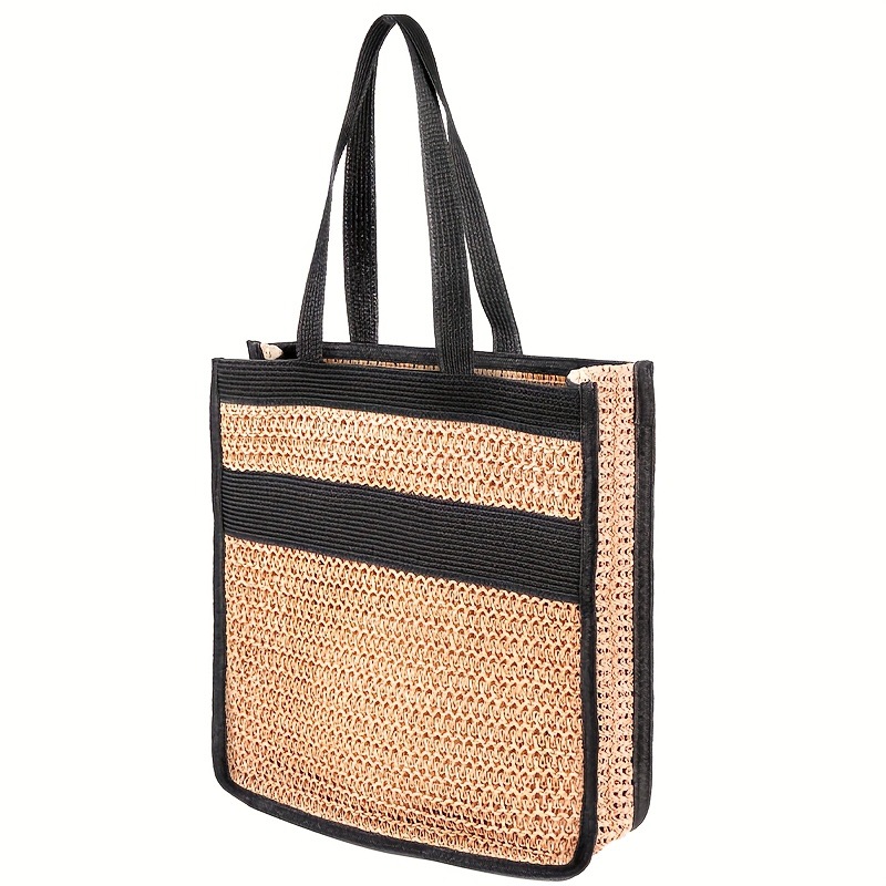 Straw bag