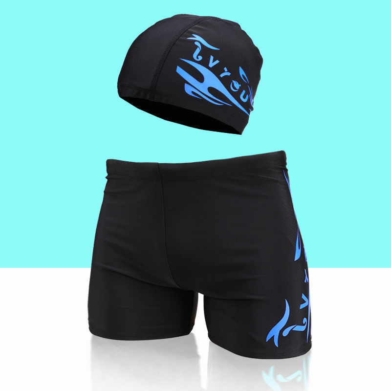 Bañador de Boxer para Hombre de Nailon Secado Rápido para Natación